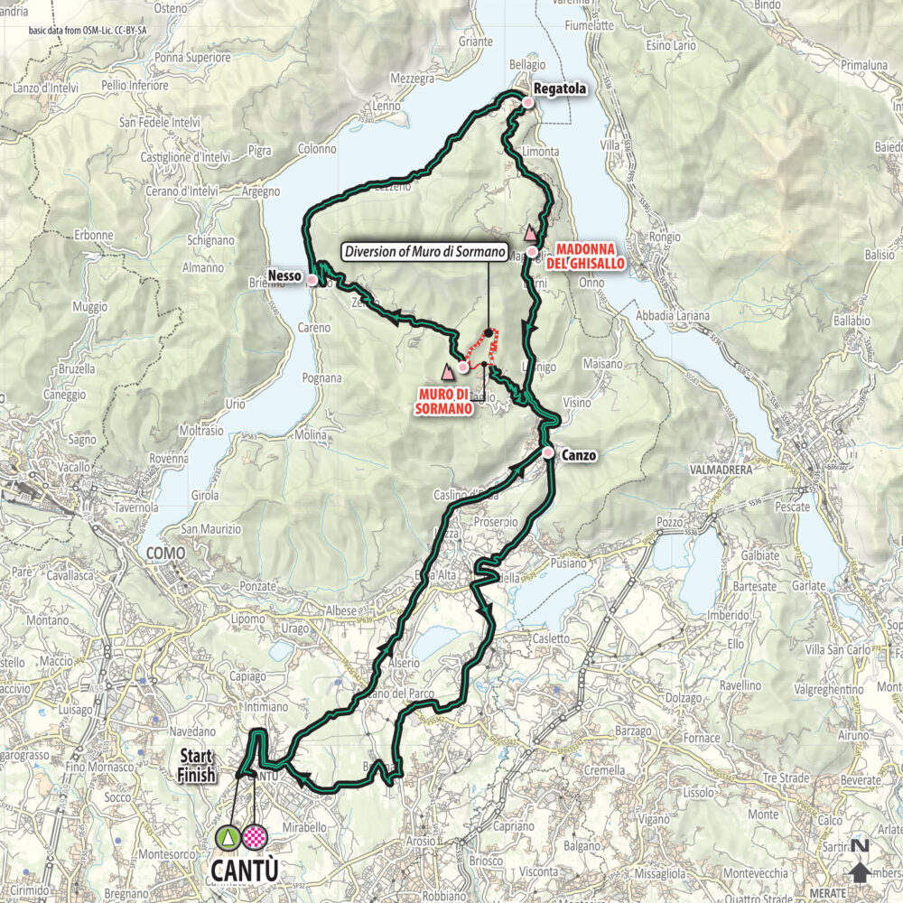 The Route Gran Fondo Il Lombardia